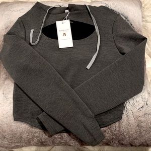 Buff Bunny Cropped Hoodie